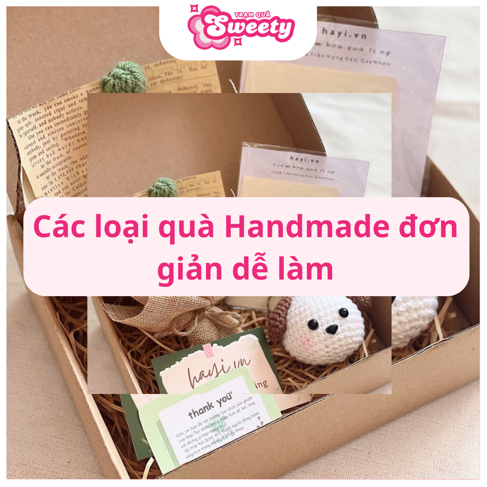 Quà Handmade đơn giản