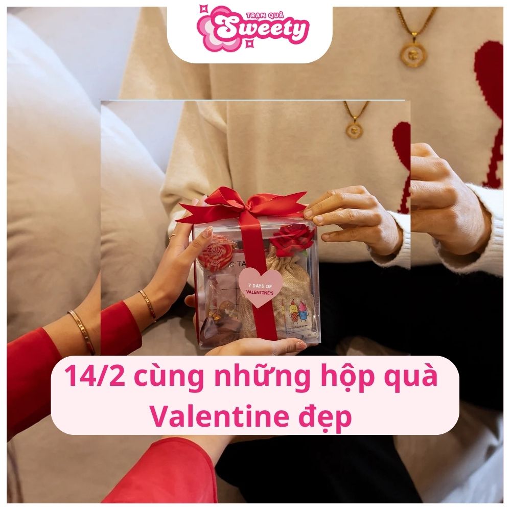 hộp quà valentine cho 14/2